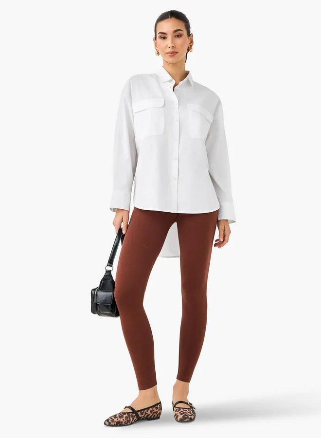 سبلاش فيڤ High-Rise Leggings with Stretchable Waist