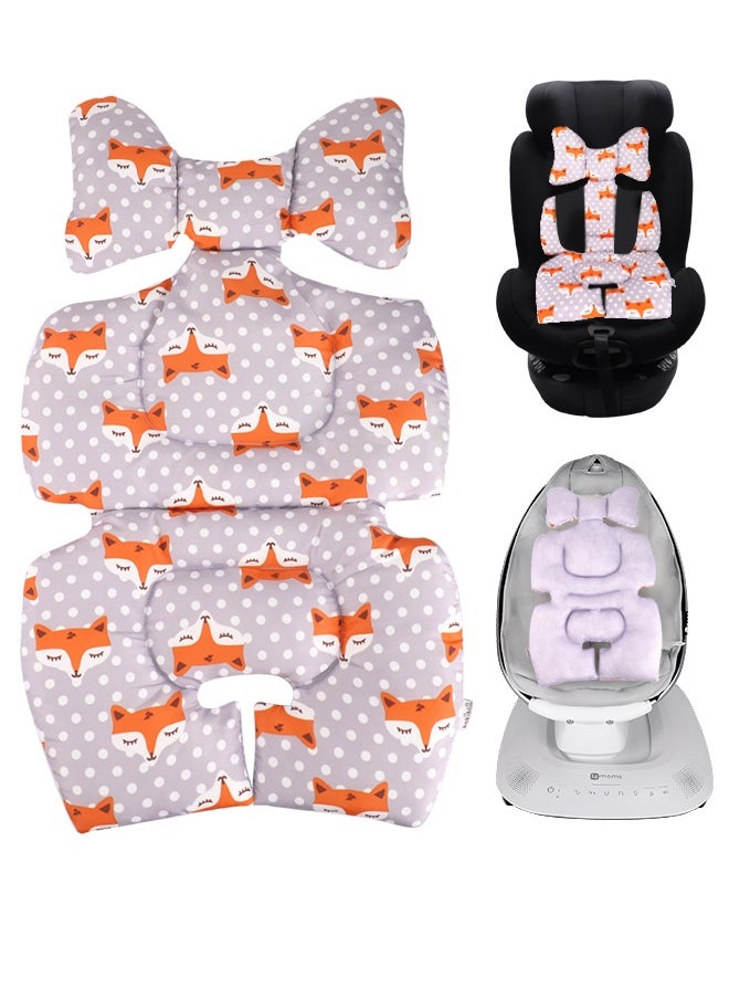 Toddler Car Seat Insert, Baby Stroller Liner Head and Body Support Pillow, Toddler Seat Pad Carseat Neck Support Cushion for Toddler, Fox - pzsku/Z9CA53362E4C2C6944496Z/45/_/1731055920/f9911ede-42d4-419a-bb4d-32dacd7a1468