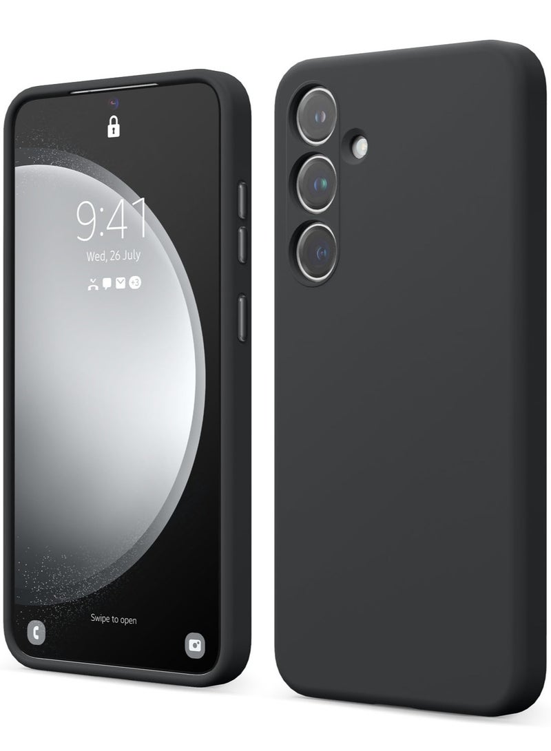 Elago Silicone for Samsung Galaxy S24 Plus Case Cover - Black - Image 1