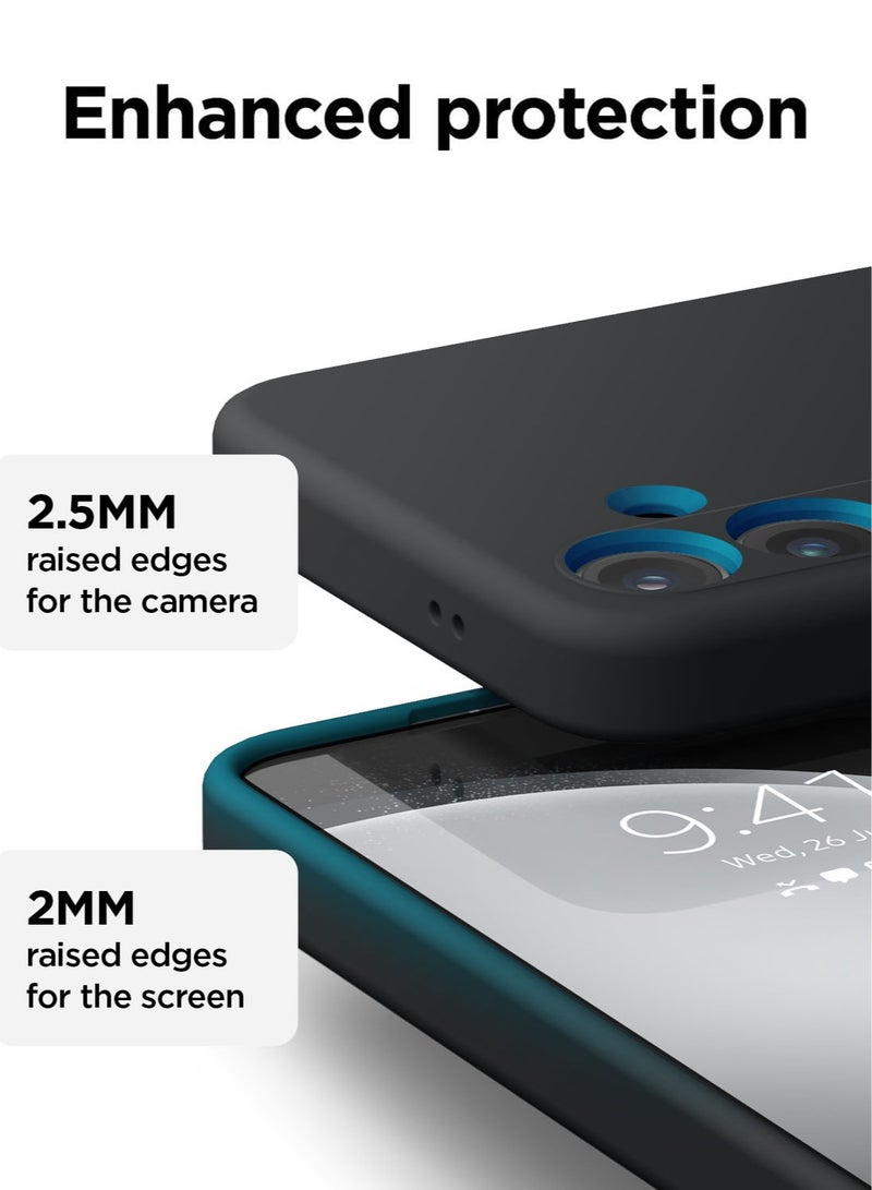 Elago Silicone for Samsung Galaxy S24 Plus Case Cover - Black - Image 5