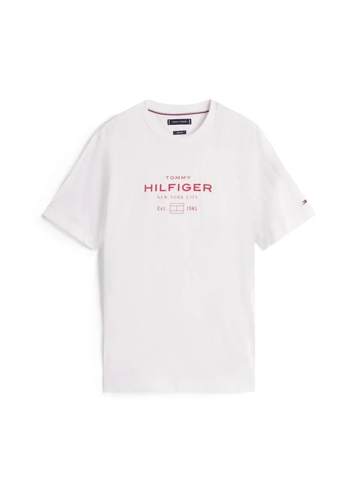 TOMMY HILFIGER Graphic Logo Crew Neck T-Shirt
