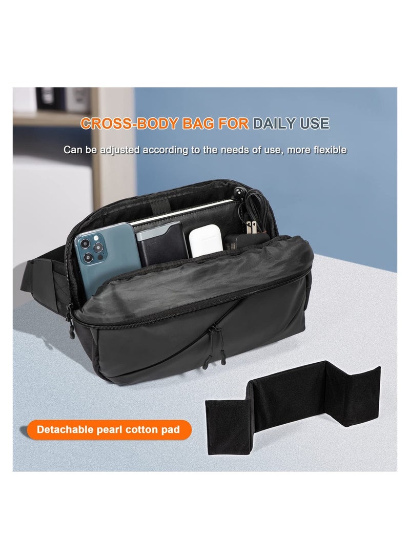 Travel Carrying Case for Steam Deck ASUS ROG Ally Handheld with Multi-Pockets Lightweight Storage Bag for Accessories - Image 4