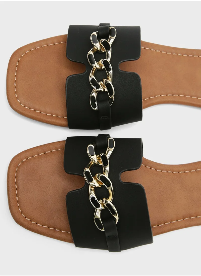 CALL IT SPRING Faux Leather Sandals