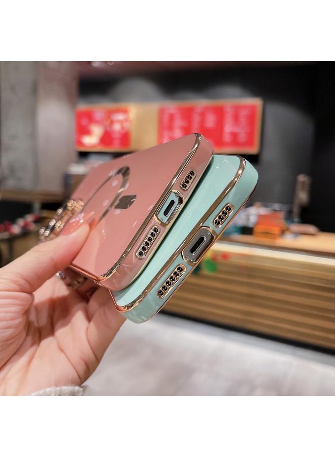 S-TOP Case For iPhone 12 Pro Magsafe Plating TPU Phone Case with Lens Film - Image 3