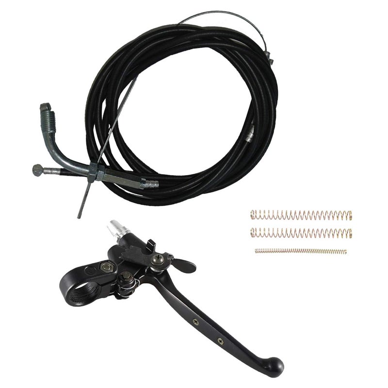 HGC MERZHCHARE Left Clutch Lever W Lock Throttle Clutch Cable Set Fits 49cc 60cc 66cc 80cc Motorized Bike - Image 4