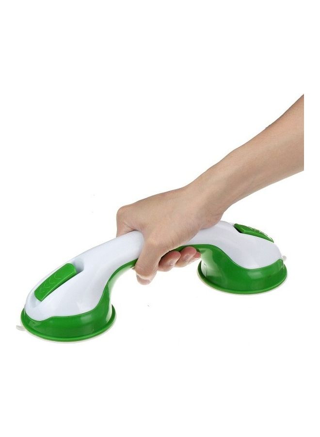 NIBEMINENT Portable Bath Shower Support Grip Mount Handle Green/White