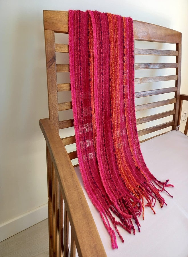 Genérico 100% Baby Alpaca Scarf For Women. Claudia 2 Design Handmade Fashion Accessory - Image 5