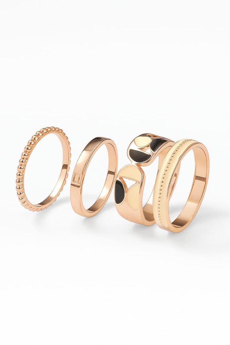 ROMAD Elegant gold rings with luxurious details that reflect refined taste and modern femininity. - Image 1