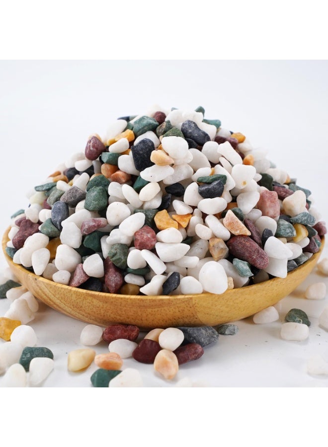 ARABIQO Premium Galaxy Sparkling Multicolored Stone - 2.5lb Reflective Decorative Stone for Fire Pits, Terrariums, and Fairy Gardens - Image 2