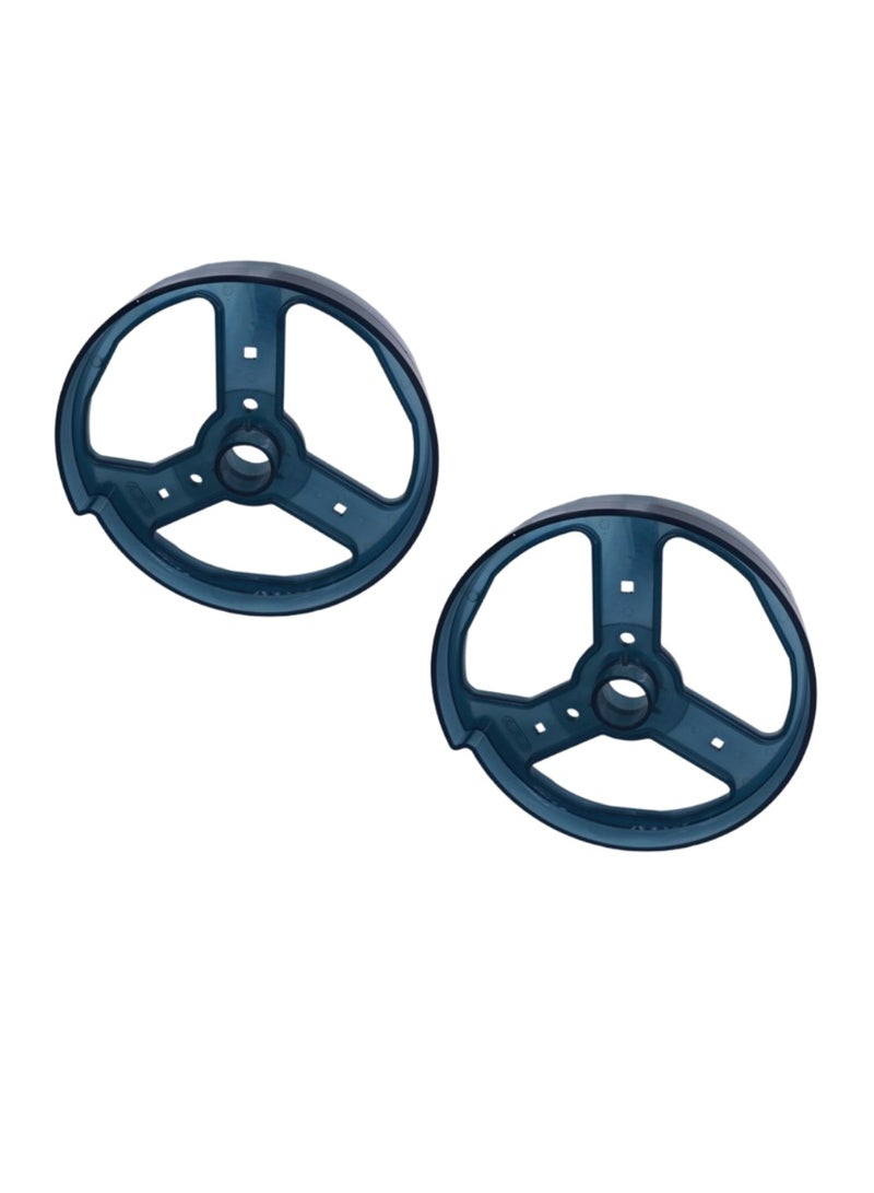 هيركليفت عجلات طبلة باب المرآب مكونة من قطعتين متوافقة مع أبواب أنفال، الموسى، الزامل، العرب، البراك، والعديد من الأبواب الأخرى. - Image 1