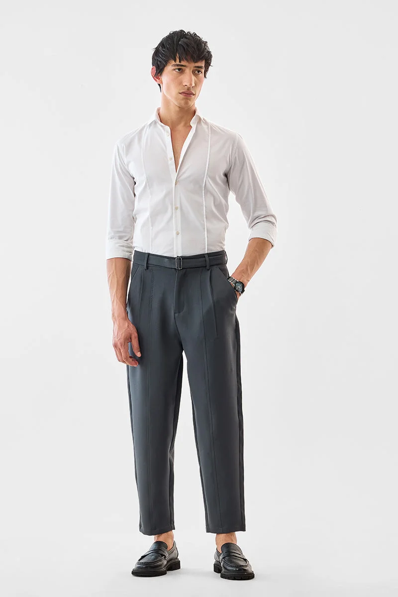 SNITCH بنطلون كلاسيك مطوي