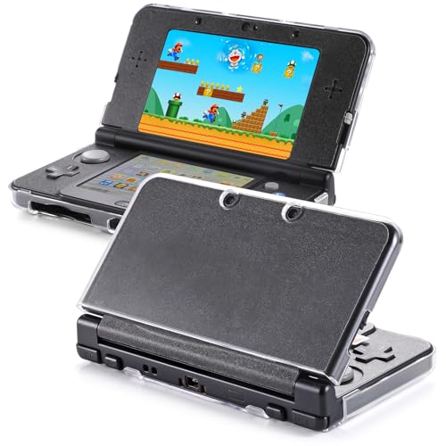 VSEER New 3DS Case - Ultra Clear Crystal Transparent Hard Shell Protective Case Cover Skin for Nintendo New 3DS - [New Modified Hinge-Less Design] - Image 4