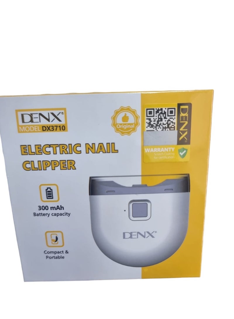 Denx Rechargeable Electric Portable Fingernail Cutter/Nail Clipper for Baby, Kids, Adults,