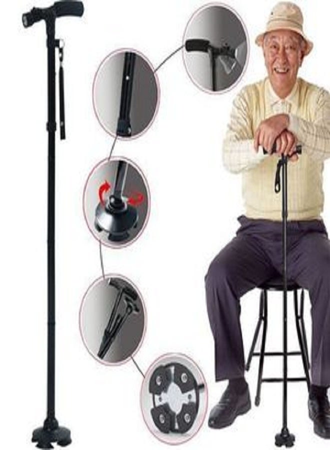 MEDIA6 Walking Cane With Led Light - Image 1
