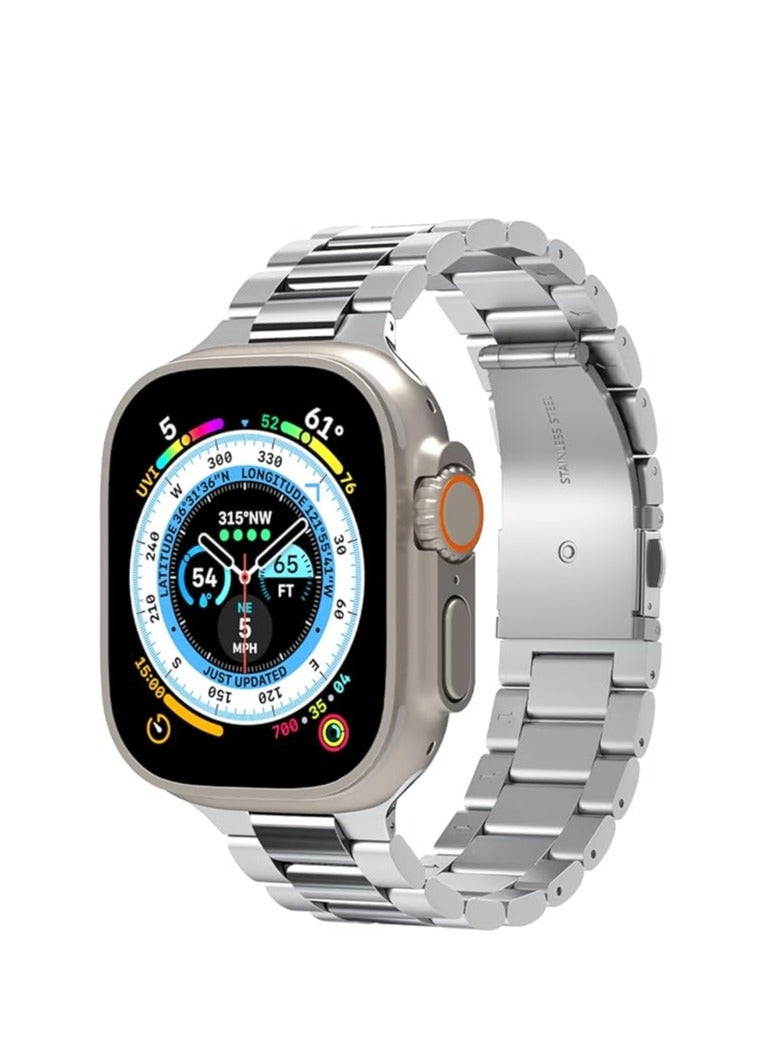 Ultra 2 Smart Watch Rechargeable 7 in 1 with Replaceable Multicolor Straps