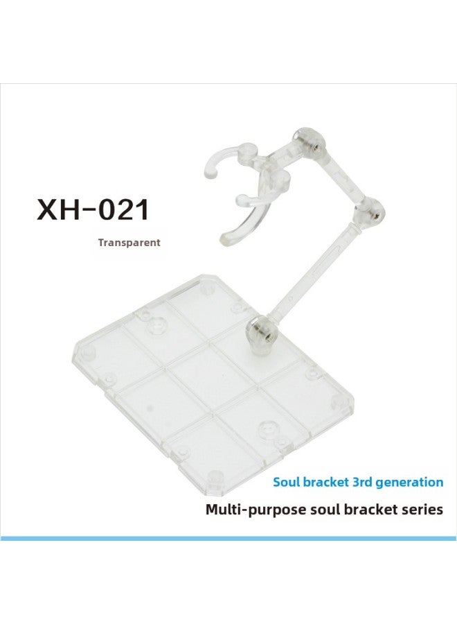 Direct QY Gundam Soul Bracket Hand-made Peripheral HG Model Shengyi SHF Universal Gundam Model Bracket-Color:XH-021: Soul Bracket Transparent - Image 1