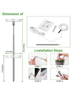 Generic LED Grow Light, Full Spectrum Growing Lamp for Indoor Plants, 9 Adjustable Brightness 180° Rotatable Light Panel  - Image 5