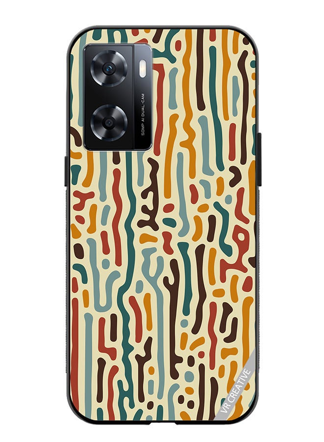 VR CREATIVE Protective Case Cover For OnePlus Nord N20 SE Mix Pattern Design Multicolour - Image 1