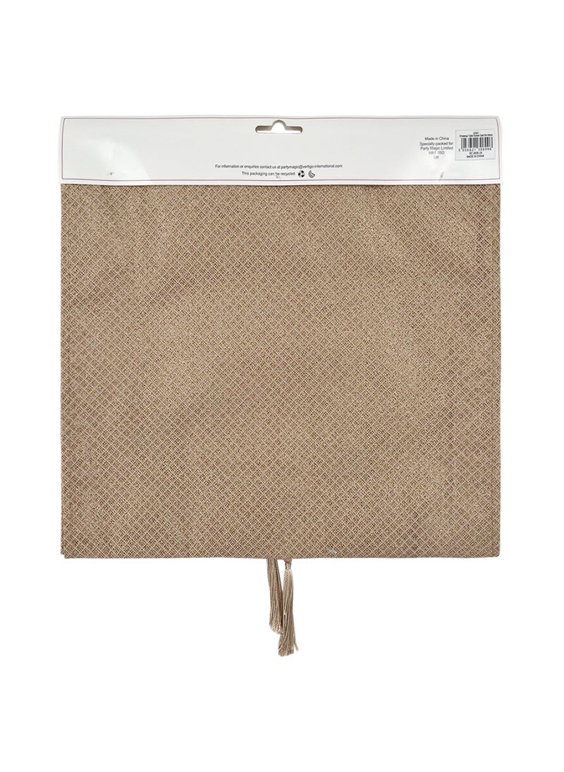 CHRISTMAS MAGIC Christmas Table Runner Gold 32x180cm  - Image 3