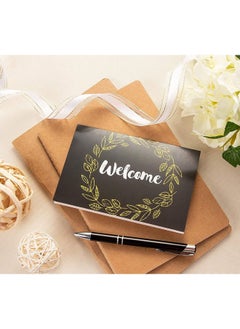 Juvale 48 Pack Welcome Cards Bulk For Guests Team Employees New Home Or Wedding (4X6 In)  - Image 2