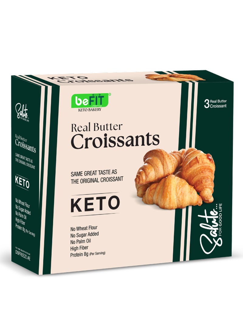 BeFit Keto Salute Low Carbs Croissants - Image 2