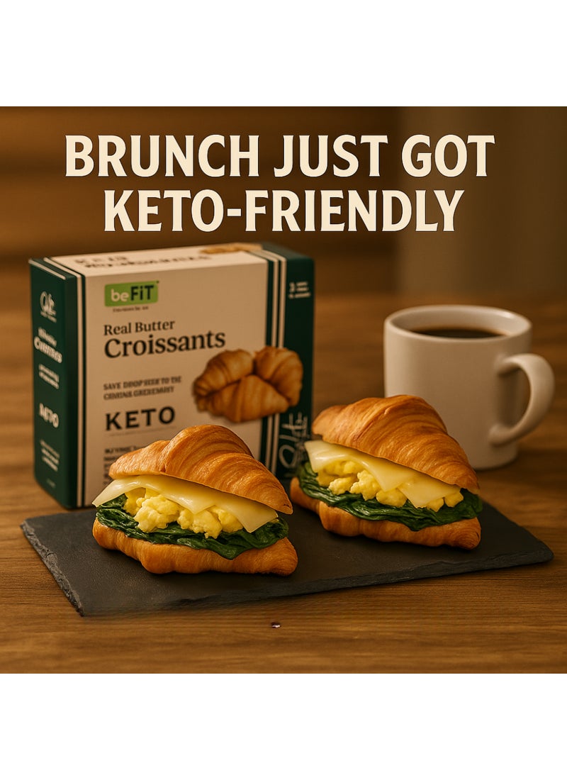 BeFit Keto Salute Low Carbs Croissants - Image 3