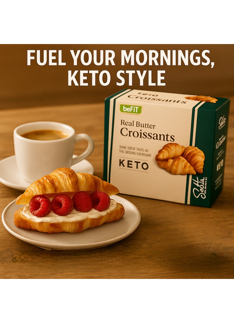 BeFit Keto Salute Low Carbs Croissants - Image 4