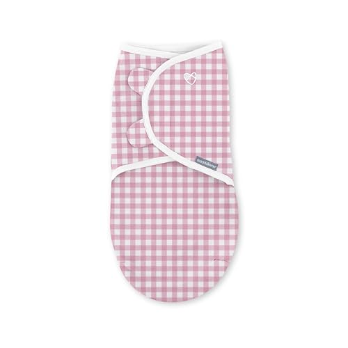 SwaddleMe by Ingenuity Original Swaddle, 100% Cotton, Improves Sleep & Calms Startle Reflex, 0-3 Months, 1.0 TOG, 3-Pack, Baby Swaddle Blanket - Lady Bug Picnic - Image 2