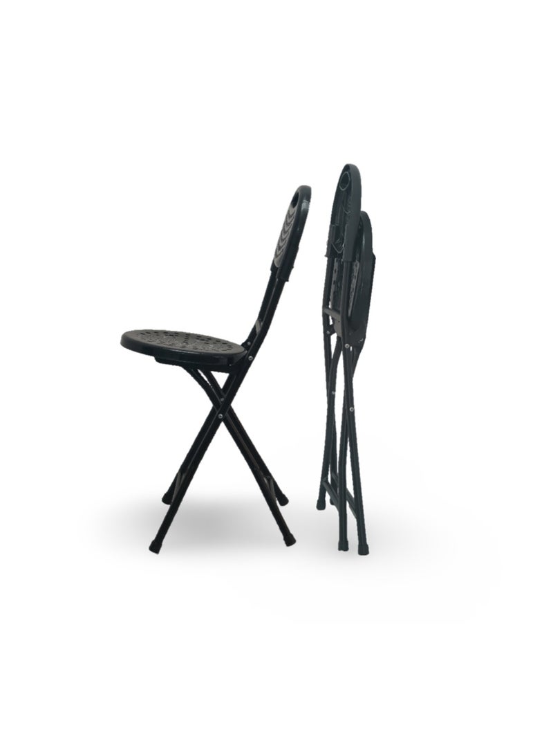 SunBoat Commerce Portable folding prayer chair – Black color - Image 1