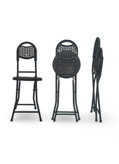 SunBoat Commerce Portable folding prayer chair – Black color  - Image 2
