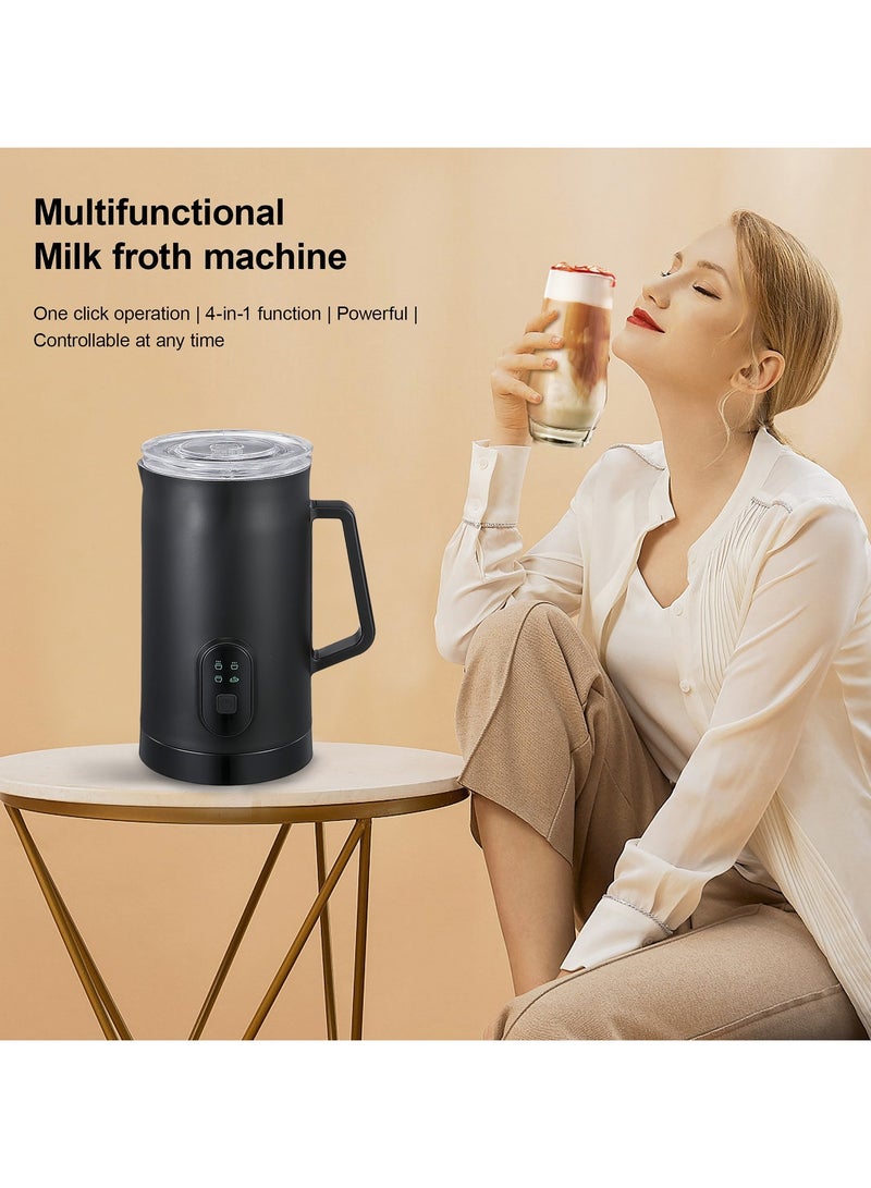 Acotsun Electric Milk Frother, Acotsun 4 in 1 Electric Milk Steamer,350ml Automatic Warm and Cold Foam frother for Coffee, Latte, Macchiato, Cappuccino, Hot Chocolate - Image 3