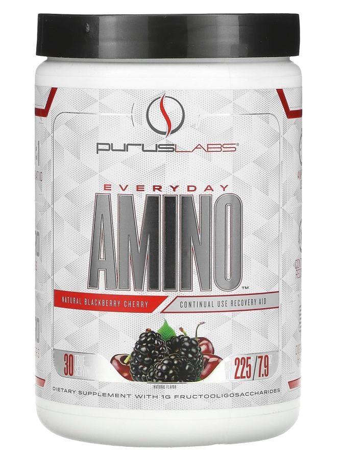Purus Labs Everyday Amino Natural Blackberry Cherry 7.9 oz (225 g)