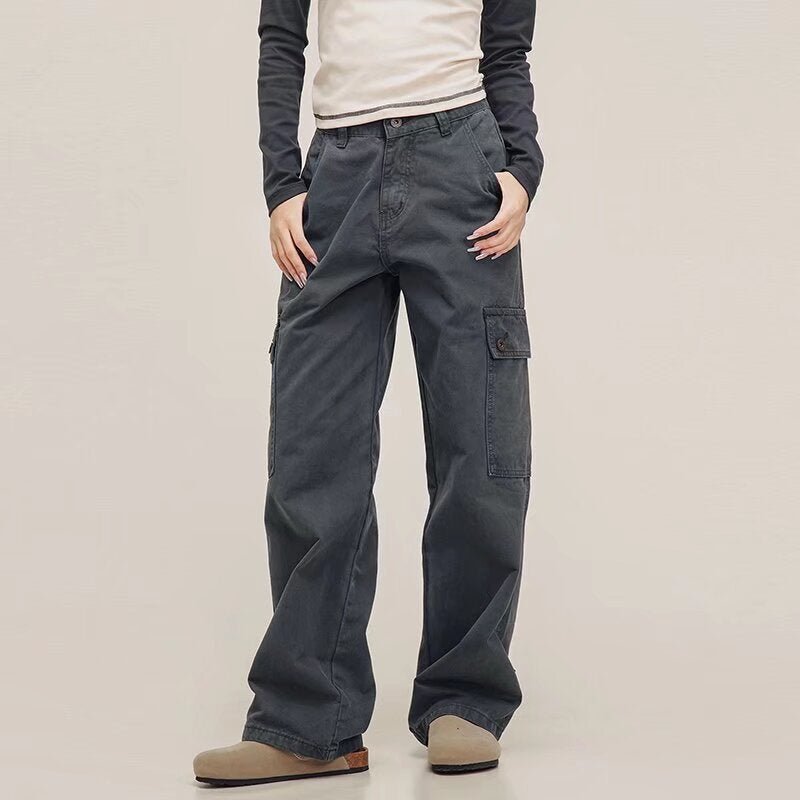 Unisex Casual Daily Denim Jeans - Image 2