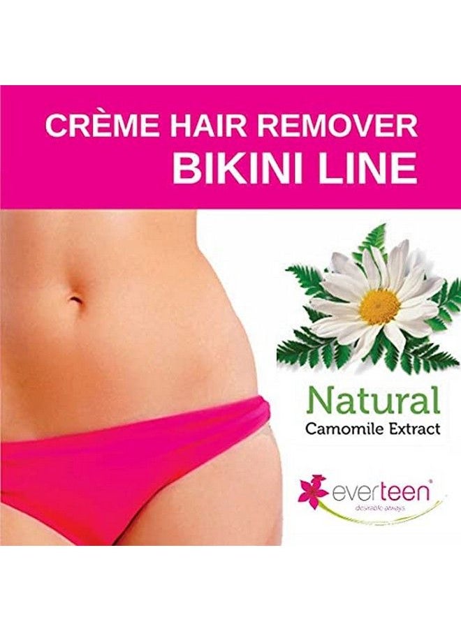 everteen Bikini Line Hair Remover Crème l for Women White 100 g Pack of 3  - Image 5
