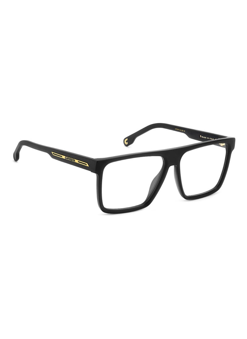 Carrera إطار نظارة رجالي مستطيل الشكل مصنوع من الأسيتات VICTORY C 05 45 - مقاس العدسة: 45.1 مم - أسود متوسط  - Image 2