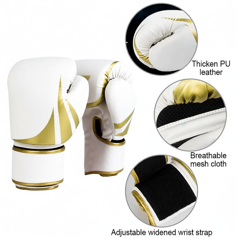 Boxing Gloves Boxing Training Gloves for Men & Women Kickboxing Gloves Sparring Gloves Heavy Bag Gloves for Muay Thai Boxing Kickboxing - Image 4