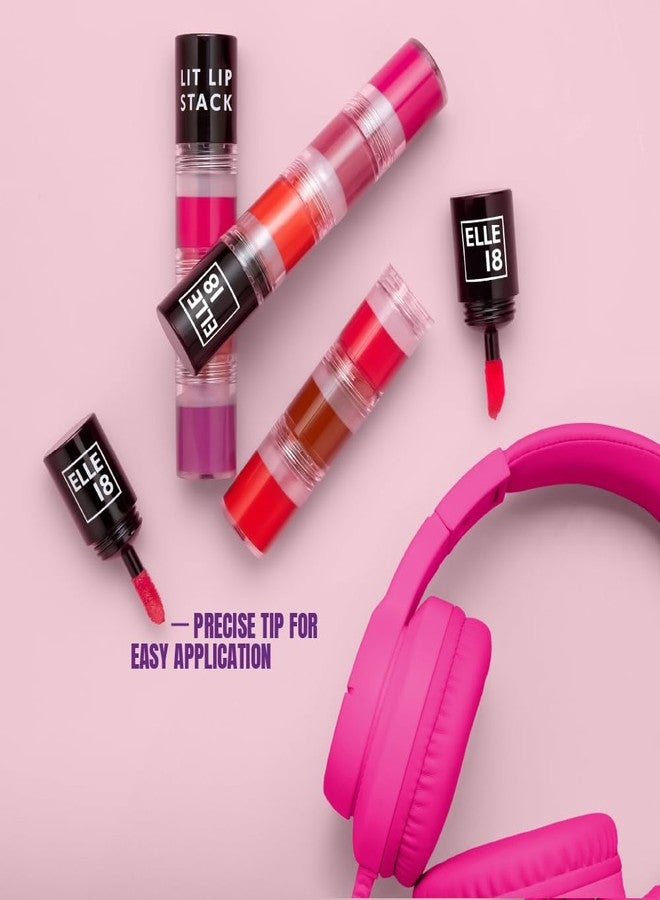 Elle 18 Elle18 Lit Lip Stack Date Night - Image 4