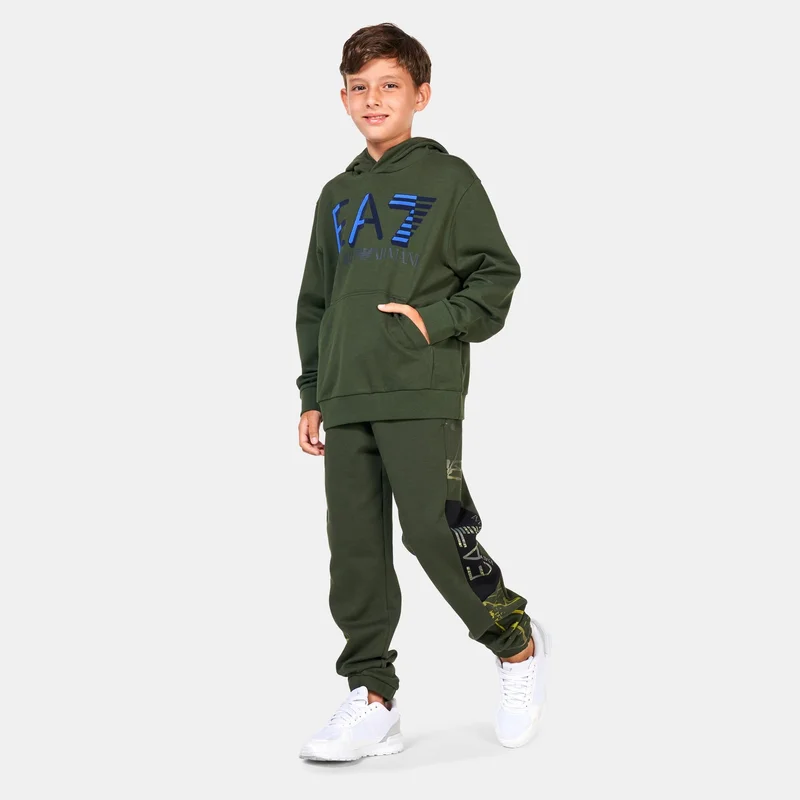 EA7 Emporio Armani Kids' Logo Hoodie