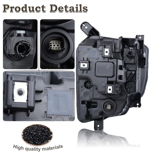 KAMDKI Left Driver Side LED Headlight Compatible for 2022 2023 Chevy Traverse Chevrolet Head lamp without LED DRL 85596373 GM2502525 - Image 5