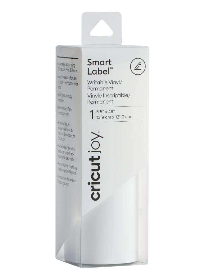 كريكيت ملصقات جوي الذكية مقاس 14×122 سم باللون الأبيض - Image 1