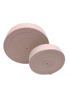 Wefab Wefab Cotton Niwar Roll Canvas Webbing Herringbone Twill Tape Belt Straps Cotton Nawar Roll for Chair Making Charpai Folding Making and Bag Making 15 inch x 50 Meter  - Image 1