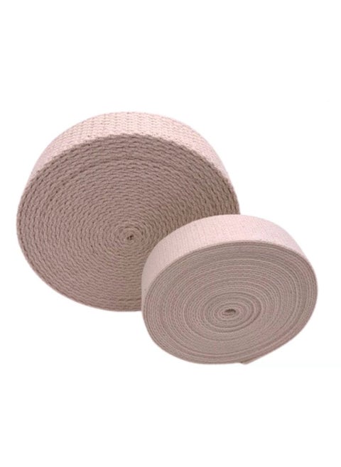 Wefab Cotton Niwar Roll Canvas Webbing Herringbone Twill Tape Belt Straps Cotton Nawar Roll for Chair Making Charpai Folding Making and Bag Making 15 inch x 50 Meter