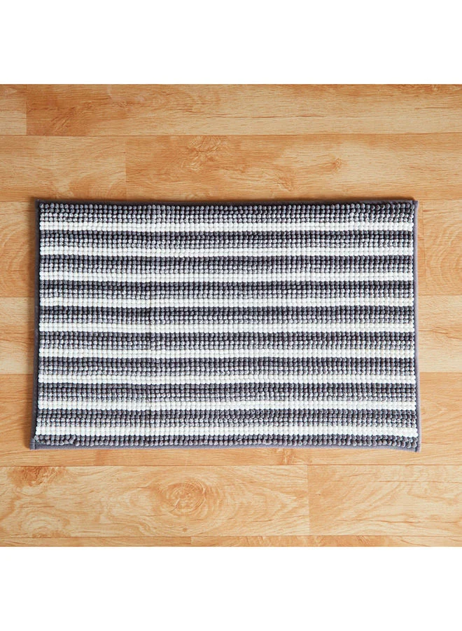 Home Box Camila Yarn Dyed Chenille Bathmat 70 x 45 cm
