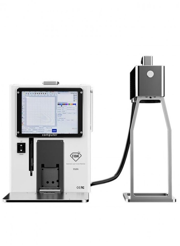 TBK958N Multifunctional Portable Laser Machine 20W Automatic Screen Separator for Marking and Engraving