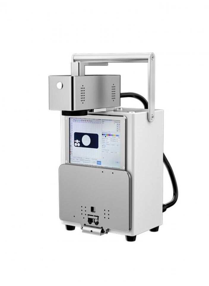 TBK958N Multifunctional Portable Laser Machine 20W Automatic Screen Separator for Marking and Engraving