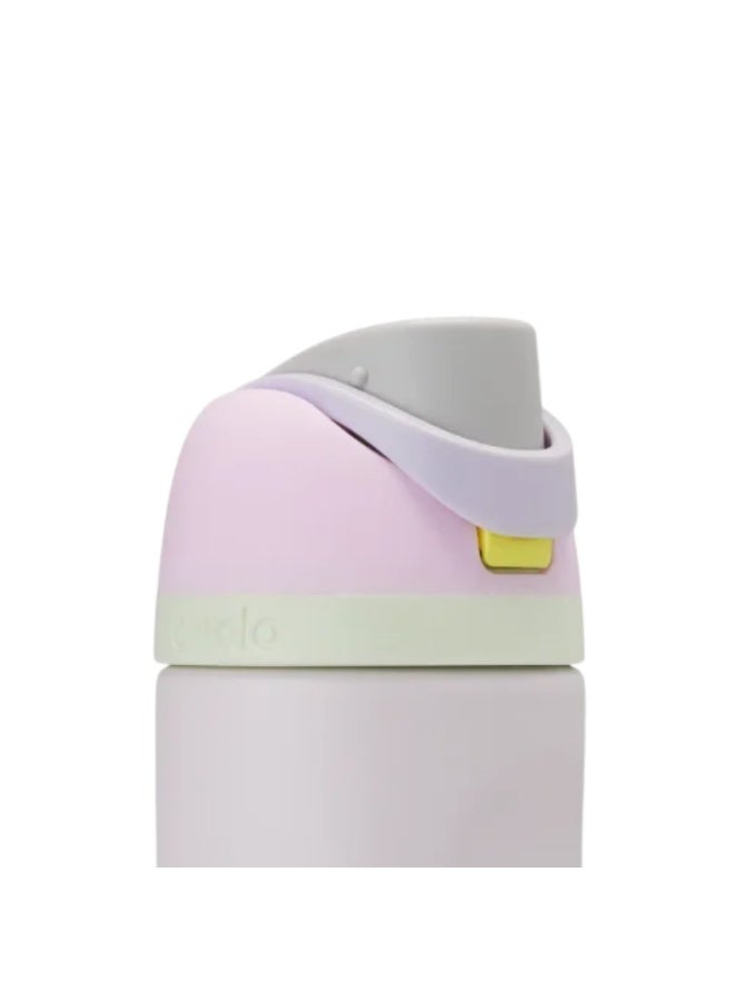 زجاجة مياه معزولة من الفولاذ المقاوم للصدأ من فريسيب مع مصاصة للرياضة والسفر والمدرسة، زجاجة مياه رياضية خالية من مادة BPA، 24 أونصة - Image 2