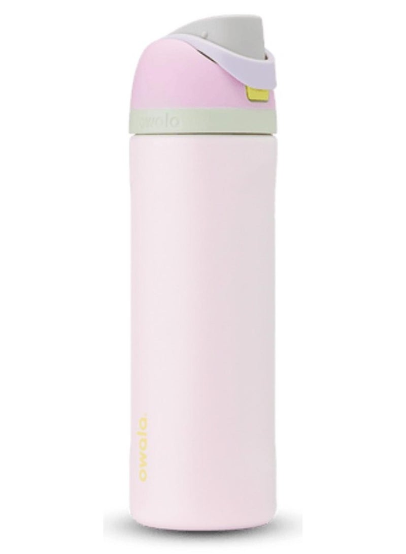 Owala FreeSip Insulated Stainless Steel Water Bottle with Straw for Sports, Travel, and School BPA-Free Sports Water Bottle, 24 oz - Image 1