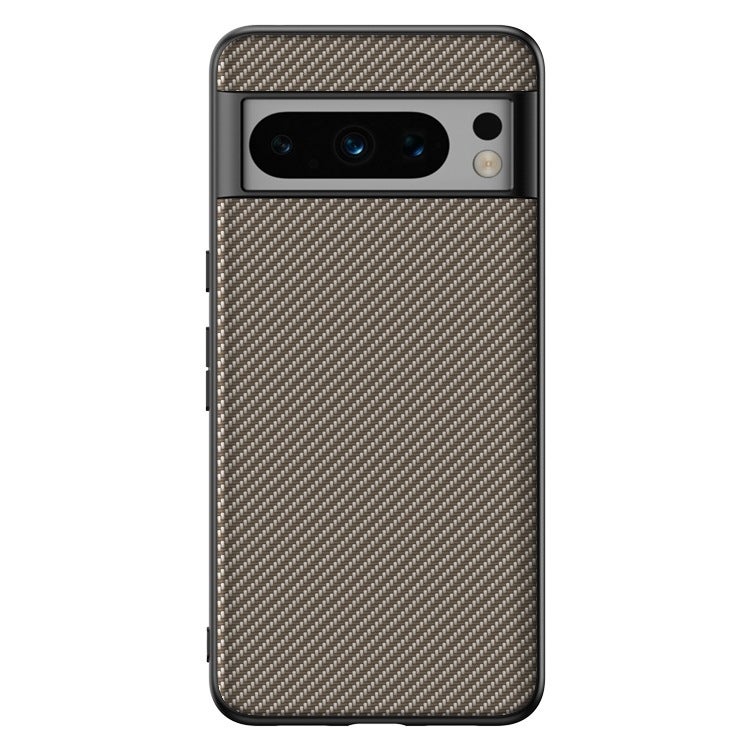 HuHa Protective Cover For Google Pixel 9 / 9 Pro Ultra-thin Carbon Fiber Texture Printing Phone Case(Gold) - Image 1