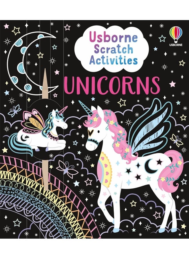 Usborne Scratch Activities Unicorns 