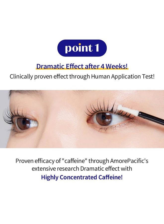 ETUDE Power Eyelash Ampoule (1+1) SET (1.31fl.oz) | Easy and Comfortable Daily Eyelashes Serum | Eyelash Growth Enhancer with Natural Growth Peptides for Long, Thick Lashes | Korean Makeup, Gifting - Image 3